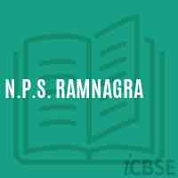 N.P.S. Ramnagra Primary School Logo
