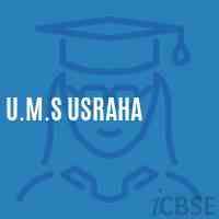 U.M.S Usraha Middle School Logo