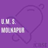 U.M. S. Molnapur Middle School Logo