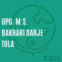 Upg. M.S. Bakhari Darje Tola Middle School Logo