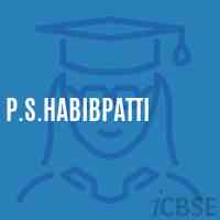 P.S.Habibpatti Primary School Logo