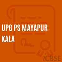 Upg Ps Mayapur Kala Primary School Logo