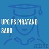 Upg Ps Piratand Saro Primary School Logo