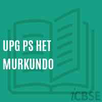 Upg Ps Het Murkundo Primary School Logo