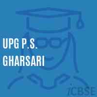Upg P.S. Gharsari Primary School Logo