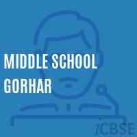 Middle School Gorhar Logo