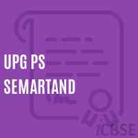 Upg Ps Semartand Primary School Logo