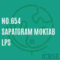 No.654 Sapatgram Moktab Lps Primary School Logo