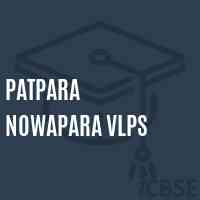 Patpara Nowapara Vlps Primary School Logo