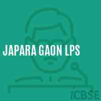 Japara Gaon Lps Primary School Logo