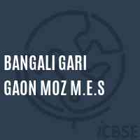 Bangali Gari Gaon Moz M.E.S Middle School Logo