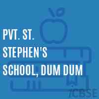 Pvt. St. Stephen'S School, Dum Dum Logo