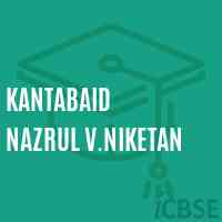 Kantabaid Nazrul V.Niketan School Logo