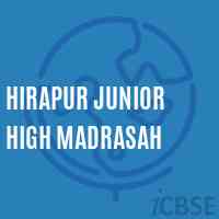 Hirapur Junior High Madrasah School Logo
