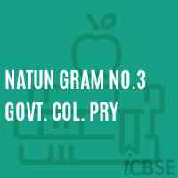 Natun Gram No.3 Govt. Col. Pry Primary School Logo