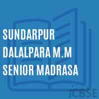 Sundarpur Dalalpara M.M Senior Madrasa Middle School Logo