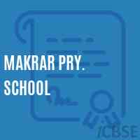 Makrar Pry. School Logo