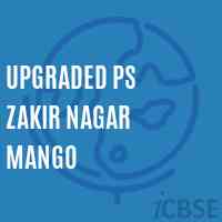 Upgraded Ps Zakir Nagar Mango Primary School Logo