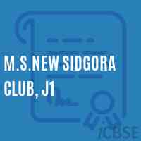 M.S.New Sidgora Club, J1 Middle School Logo