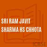 Sri Ram Javit Sharma Hs Chhota School Logo