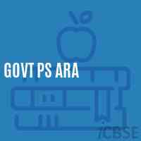 Govt Ps Ara Primary School Logo