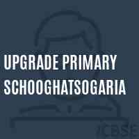 Upgrade Primary Schooghatsogaria Primary School Logo
