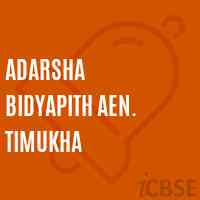 Adarsha Bidyapith Aen. Timukha Middle School Logo