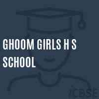 Ghoom Girls H S School Logo