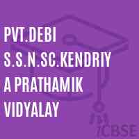 Pvt.Debi S.S.N.Sc.Kendriya Prathamik Vidyalay Primary School Logo