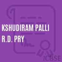 Kshudiram Palli R.D. Pry Primary School Logo