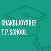 Chakbijoysree F.P.School Logo