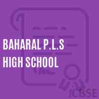 Baharal P.L.S High School Logo