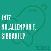 1417 No.Allenpur F. Sibbari Lp Primary School Logo