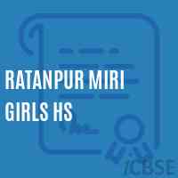Ratanpur Miri Girls Hs Secondary School Logo