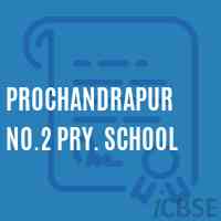 Prochandrapur No.2 Pry. School Logo