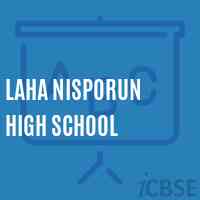 Laha Nisporun High School Logo