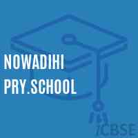Nowadihi Pry.School Logo