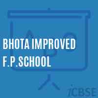 Bhota Improved F.P.School Logo