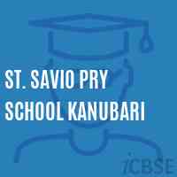 St. Savio Pry School Kanubari Logo