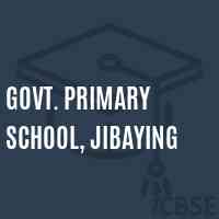Govt. Primary School, Jibaying Logo