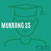 Mukrung Ss Secondary School Logo