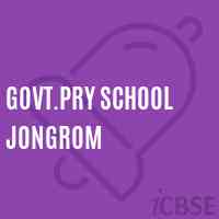 Govt.Pry School Jongrom Logo