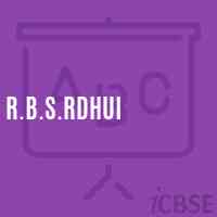 R.B.S.Rdhui Middle School Logo