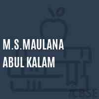 M.S.Maulana Abul Kalam Middle School Logo