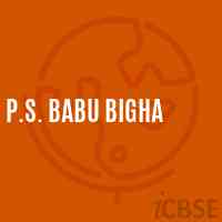 P.S. Babu Bigha Primary School Logo