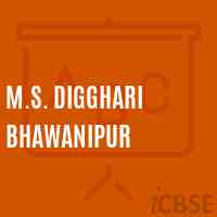 M.S. Digghari Bhawanipur Middle School Logo