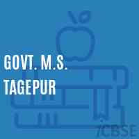 Govt. M.S. Tagepur Middle School Logo