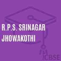 R.P.S. Srinagar Jhowakothi Primary School Logo