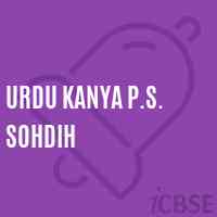 Urdu Kanya P.S. Sohdih Primary School Logo