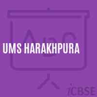 Ums Harakhpura Middle School Logo
